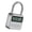 Silver white, variant on YIGSECU Anti Addiction Electronic Timer Padlock For Electronics Management In School