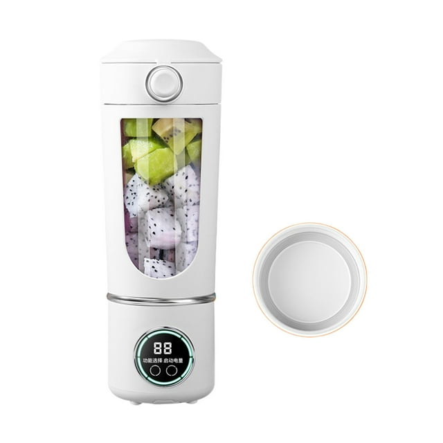 Portable Fresh Juice Extraction Machine for Fruits and Vegetables with 12-Speed Adjustable Kitchen Appliance Ideal for Home and Outdoor Use