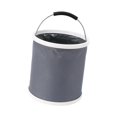 thumbnail image 2 of Contenedor de cubo de agua plegable Multipropósito portátil con cuenca de lavado de autos de mango para caminata de cocina pesca interior Anillo de 20L, 2 of 8