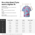 thumbnail image 5 of Kdxio Men'S Hawaiian Shirt For Men Short Sleeve Shirt Girl Butterfly Summer Casual Holiday Beach Button Down T-Shirts, 5 of 5