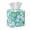 Blue Flower, variant on Xoenoiee Palm Leaf Print Tissue Box Cover Square PU Leather Tissue Box Cover Holder with Bottom Snap Decorative Organizer for Tabletop, Bathroom, Car, Office, Kitchen