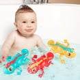 thumbnail image 1 of Xihbxyly Artículos Por Menos de $10 Juguets de Lagarto En Agua para Baño En Playa de Verano para Niños Rueda En Agua de Cuerda Natación, 1 of 3