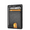 Oil wax pattern - black, variant on Universal simple front-pocket RFID shielding leather wallet card holder, suitable for both men and women