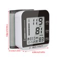 thumbnail image 1 of Cateissary Medidor de presión arterial Brazo Pantalla LCD automática Dispositivo de detección de salud en el hogar Electrónica blanco negro, 1 of 1