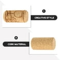 thumbnail image 3 of 20pcs Bottle Corks Diy Craft Corks Wine Bottle Corks Wooden Corks Replacement Corks Wooden Wine Stopper Wood Corks For Bottles, 3 of 5
