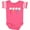 Football Pink and White, variant on Rainbow Golf Tees Boys or Girls Baby Bodysuit