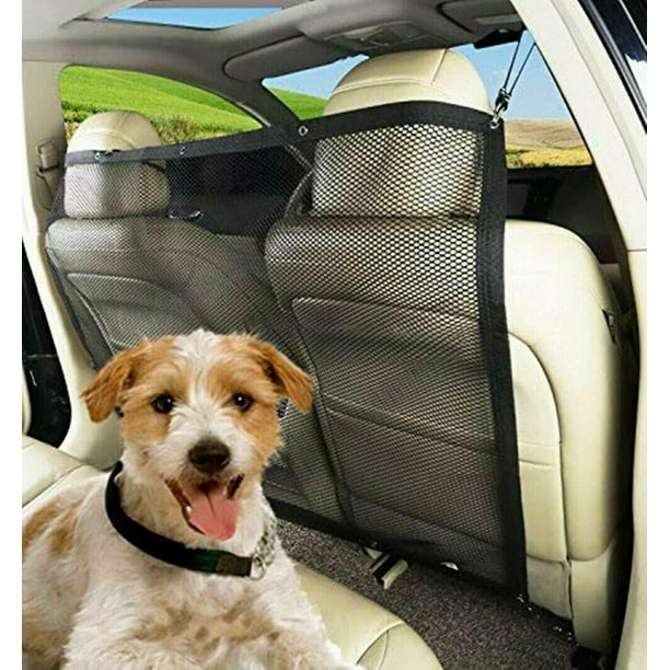 Car Pet Barrier Mesh Dog Car Safety Travel Isolation Net Vehicle Van