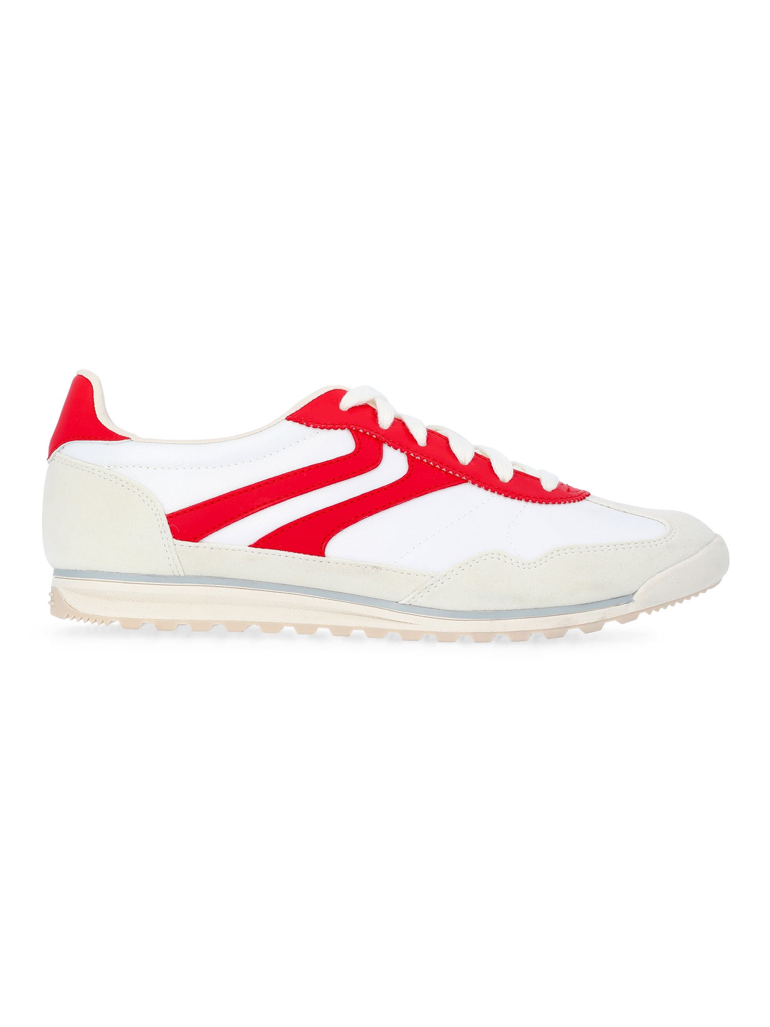 No Boundaries Retro Lace-Up Sneakers, Women's