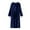 Navy, variant on Giftesty Womens Winter Clothes Women's Fashion Robe Bathrobe Lengthening Keep Warm Lapel Same Style For Men And Women Long Sleeve