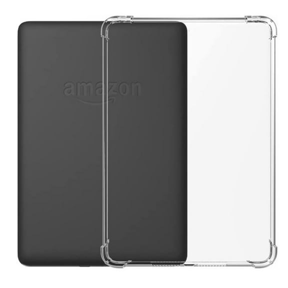 Dteck Clear Case for Kindle Paperwhite 6.8" (11th Generation 2021 Release) - Slim Thin Case Lightweight Protector Durable Silicone Protective E-Reader Cover Case Clear,Clear