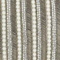thumbnail image 5 of Nourison Luminescence Beaded Vert Stripes Pewter 10" x 14" Throw Pillow, 5 of 5