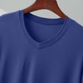 thumbnail image 4 of UAMVSH Big and Tall T Shirts for Men V Neck Short Sleeve Tops Comfy Soft Modal Basic Tees Loose Fit Summer Undershirts, 4 of 5
