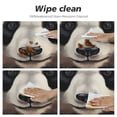 thumbnail image 4 of JEUXUS Round Fitted Tablecloth with Elastic Edged, Cute Panda Round Table Cover, Oil Painting Floral Waterproof Table Cover for Kitchen Dining Holiday Parties Decoration,Fit for Round Tables, 4 of 7