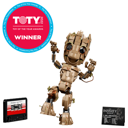 LEGO - Marvel I am Groot 76217 Toy Building Kit (476 Pieces)