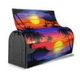 thumbnail image 4 of PHELIKA Blossom Floral Palm Trees At Sunset 02 Mailbox Covers Magnetic Mailbox Wraps Post Letter Box Cover Mailwrap Garden Home Decor Standard Size 21"H x 18"W, 4 of 8