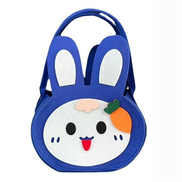 Bolsa de dulces de Pascua Bolsa de dulces Bolsa de Pascua Canasta de Pascua Canasta de fieltro