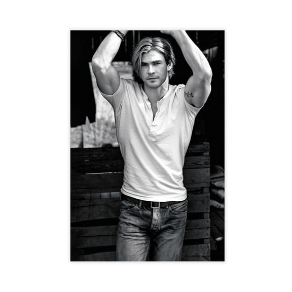 Chris Hemsworth Vintage Art Poster Posters for Entertainment Room Decoration Gifts