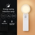 thumbnail image 4 of Plástico Noche Luz Handy USB Cargando Punch-Sin Autoadhesivo Autoadhesivo Lámpara Girótica Interior Cocina Escalera Luz de inodoro Herramienta Tipo 1 Luz cálida Methold HA028255-02B, 4 of 7