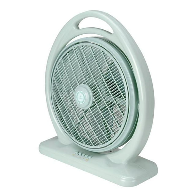 Sunpentown SF-1414 Ventilateur en Boîte de 14 Po, Vert Olive Pâle