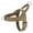 Khaki, variant on Adjustable No Pull Dog Harness with Soft Padded, Reflective Strip Escape Proof for Small Medium Large Dogs