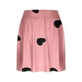 thumbnail image 4 of Faldas de Verano para las Mujeres Impresión Hoja Plisado Tenis Atlético Elástico Pantalones Cortos, Falso Dos Piezas Pantalones Falda para Diario, 4 of 6