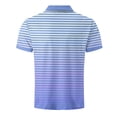 thumbnail image 5 of VgaVtl Summer Mens Polo Shirt Big and Tall Short Sleeve Casual Striped Tee Shirts for Men Collared Vacation Button, 5 of 5