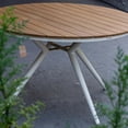 thumbnail image 3 of Mesa Redonda Olimpia Blanca Exterior 126 cm, 3 of 5