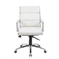 thumbnail image 3 of Scranton & Co Executive CaressoftPlus Chair with Metal Chrome Finish in Mid Back, 3 of 6