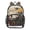 Vivid Bird Pattern, variant on Iauyy Clear Backpack Heavy Duty PVC Transparent Backpack for College Workplace, Broad Pale Yellow