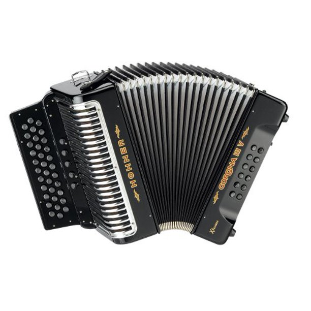 Hohner Button Accordion Corona II XTREME GCF, With Gig Bag And Straps