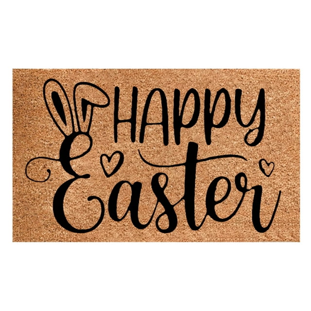 16 X 24 inch Easter Rabbit Eggs Easter Poster Easter Porch Decor Easter Peeps Decor Easter Pattern Rug Easter Party Decor Easter Outside Decor Easter Outdoors Easter Outdoor Decor