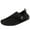 Black, variant on Summer Quick Dry Five Fingers Beach Shoes for Women Swimming Diving Wading River Tracing Breathable Non Footwear Black 37