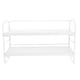 thumbnail image 1 of Estantería multiusos para escritorio de oficina, de 2 niveles, de madera, ideal para el hogar, la oficina, la decoración de cubículos, 1 of 7