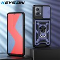thumbnail image 1 of Funda De Armadura A Prueba De Golpes Con Llave Para Motorola MOTO G53 G73 5G G23 G13 Slide Lente De Cámara De Protección De Anillo Para E13 4G, 1 of 4