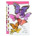 thumbnail image 1 of Hallmark Signature Birthday Card for Sister (Butterflies), 1 of 6