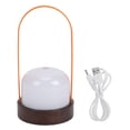 thumbnail image 2 of Linterna Linterna Portátil Lámpara De Mesa 1200 Mah Lámpara Inalámbrica Recargable Con Batería Luz Nocturna De Atenuación Continua De 3 Colores Para Patio Tienda Dormitorio, 2 of 7