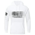 thumbnail image 3 of Rggeeun Mens Pullover Hoodies Men's Fashion Casual Print Hooded Pullover Long Sleeve Drawstring Hooded Sweatshirt Tops Hoodies Fall Winter Classic, 3 of 3