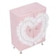 thumbnail image 5 of Armario para casa de muñecas, accesorio para muebles, pelusa rosa, diamantes de imitación, bonito mini armario, joyero para niñas., 5 of 14