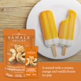 thumbnail image 3 of Sahale Snacks Tangerine Vanilla Cashew-Macadamia Glazed Mix, 4 oz Pouches (6 Packs) - Dry-Roasted Deluxe Mixed Nuts with Mangoes & Madagascar Vanilla - Non-GMO, Kosher, & Certified Gluten-Free Snacks, 3 of 5