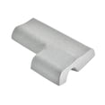 thumbnail image 4 of Almohada para parejas, espuma viscoelástica transpirable, rebote lento, para el cuello, arqueada y cómoda. Gris claro para la izquierda, 4 of 9