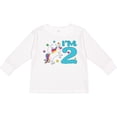thumbnail image 3 of Inktastic I'm Two- Unicorn Second Birthday Boys or Girls Long Sleeve Toddler T-Shirt, 3 of 5