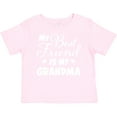 thumbnail image 3 of Inktastic My Best Friend is My Grandma with Hearts Boys or Girls Baby T-Shirt, 3 of 5