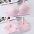 thumbnail image 4 of Girls Supportive Bralette 3 Pack Soft Padded Cotton Training Bra with Adjustable Straps for Teens Size 32-38, 4 of 4