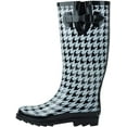 thumbnail image 1 of Women's Rain Boots Rubber Waterpoof Mid Calf Colors Wellie Snow Wellington, 1 of 2