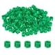 thumbnail image 1 of Uxcell 100-Pack Marcadores de Percha para Ropa, Clips de Tamaño XL Codificados por Color de Plástico que se Ajustan a Varillas de 3mm-5mm [Verde], 1 of 6