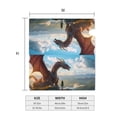 thumbnail image 5 of Lsque Clear Sky Mountain Red Dragon Mailbox Cover Standard Size ,Magnetic Mailbox Covers Post Wraps Letter Box Cover -21x18 in, 5 of 9