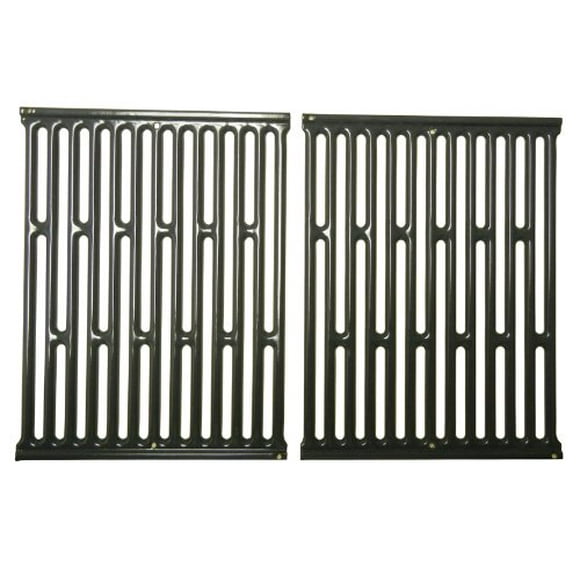 Music City Metals 58682 Porcelain Steel Cooking Grid Replacement for Select Kenmore and Weber Gas Grill Models, Set of 2
