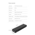 thumbnail image 2 of ORICO M2PF-C3 Aluminum Alloy USB3.1 Type-C M.2 NGEF SSD External Enclosure Case, 2 of 8