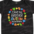 thumbnail image 4 of Inktastic I Love My Brother Autism Awareness Boys or Girls Baby Bodysuit, 4 of 5