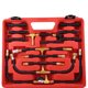 thumbnail image 4 of Kit de prueba de inyección de combustible ANGGREK universal con manómetro y accesorios rojo, 4 of 8